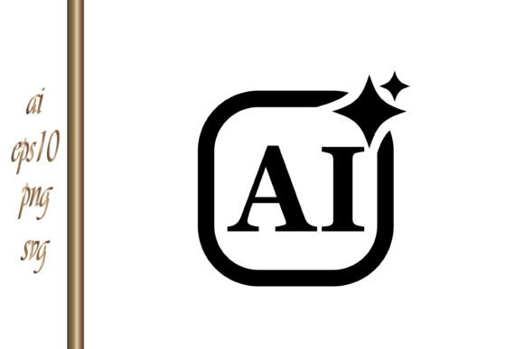 Download AI Generated Symbol Stencil Button Icon - Premium Resources
