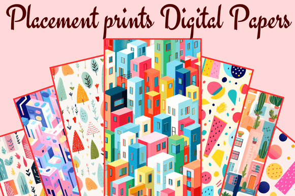 Download Placement Prints Digital Papers - Placement Collection