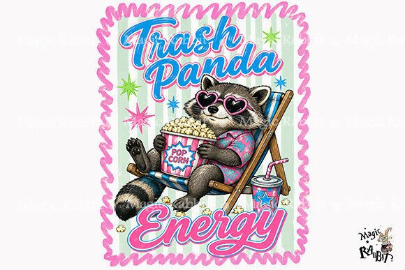 Download Trash Panda Energy Raccoon PNG - Panda Collection