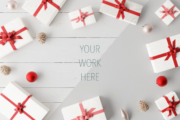 Download Christmas and Holiday Background Mockup. - Holiday background Collection