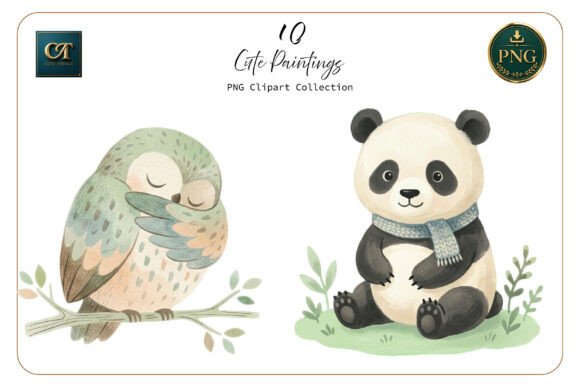 Download Cute Panda and Its Animal Friends. - Panda Collection