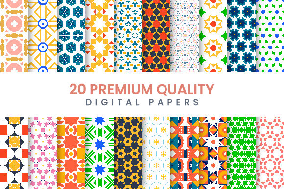 Download 20 High Quality Printable Digital Paper - Printable digital paper Collection