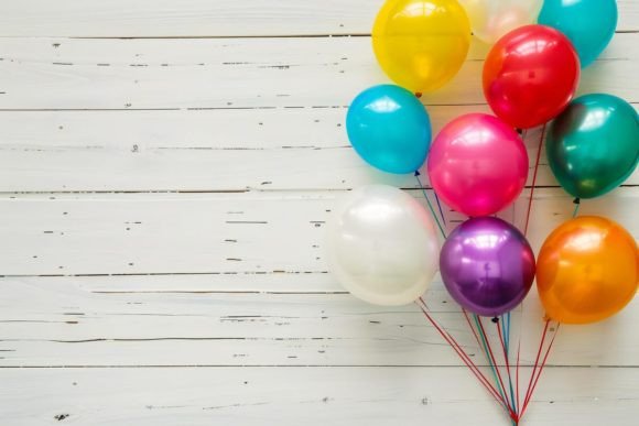 Download Holiday Background with Balloons - Holiday background Collection