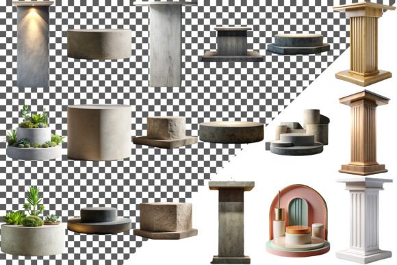 Download Podium for Product Placement Isolated - Placement Collection
