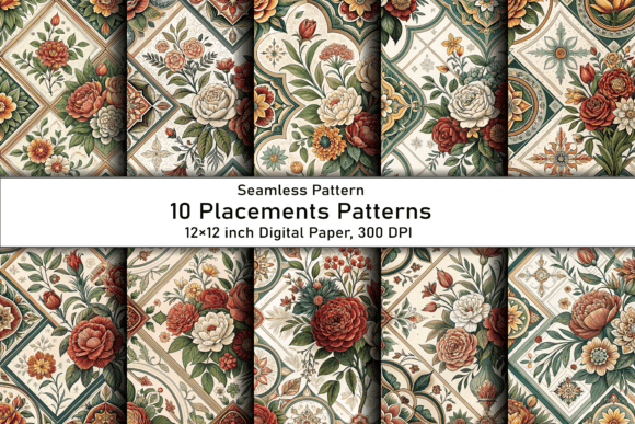 Download Decorative Placement Pattern Bundle - Placement Collection